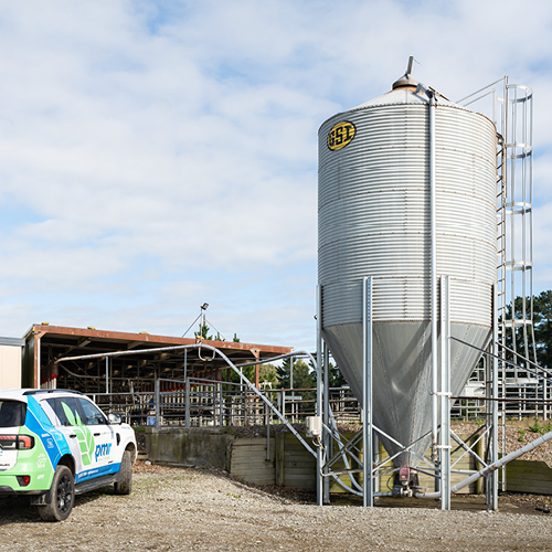 in shed feed systems