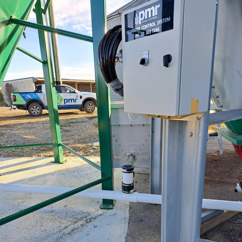 Fluidisers & Flow Hammers - PMR Grain Systems