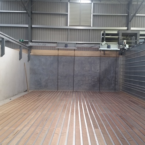 pmr grain biomass bulk store stirrer floor and tunnel